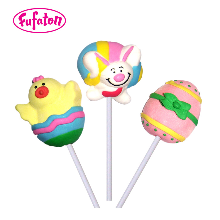 Easter Marshmallow Lollipops for Wholesale Export