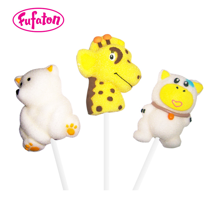 Forest & Safari Animal Marshmallow Lollipops