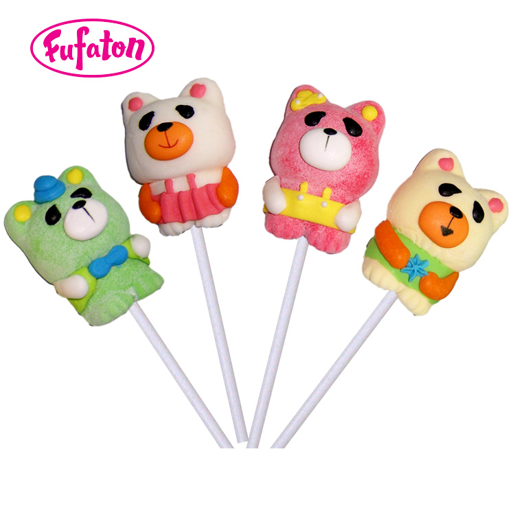 Handmade Bear Mallowpop Marshmallow Lollipop Wholesale