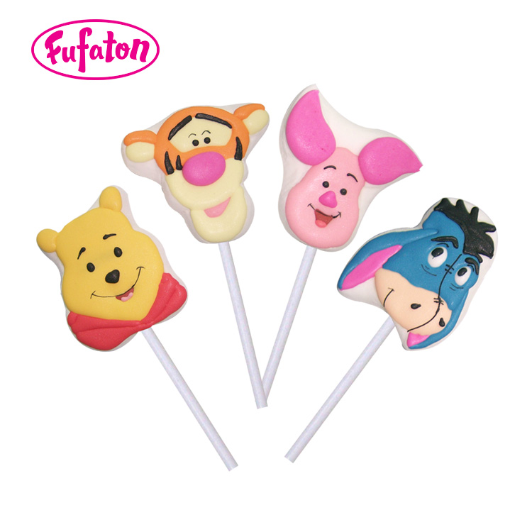 Disney Shaped Marshmallow Lollipops for Children