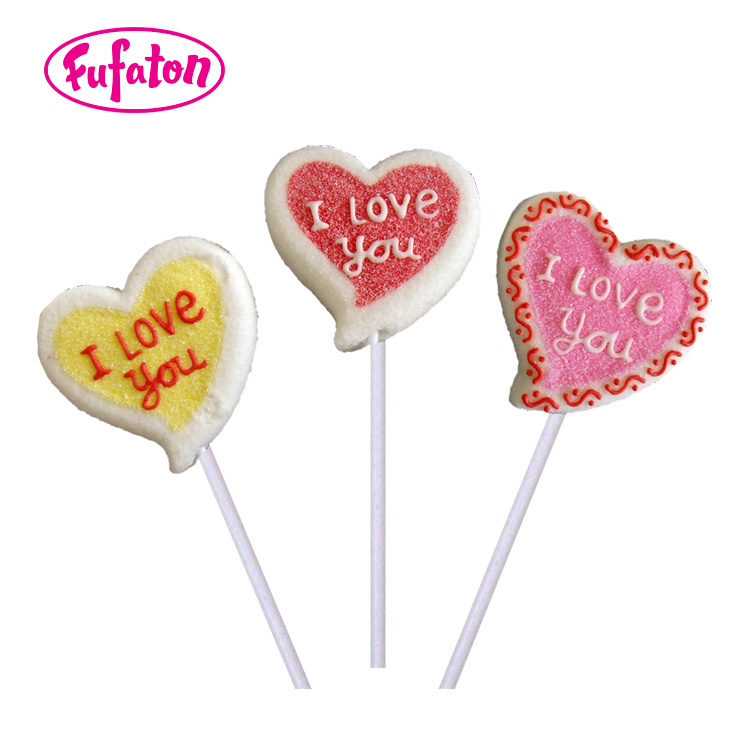 Heart shaped Mallowpop Candy for Valentine