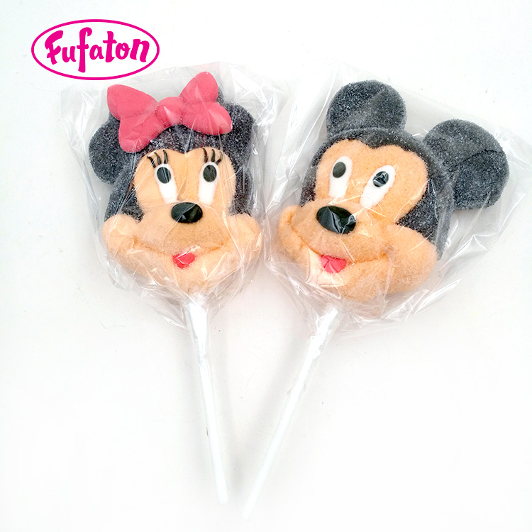 Mickey Minnie Marshmallow Lollipop Candy