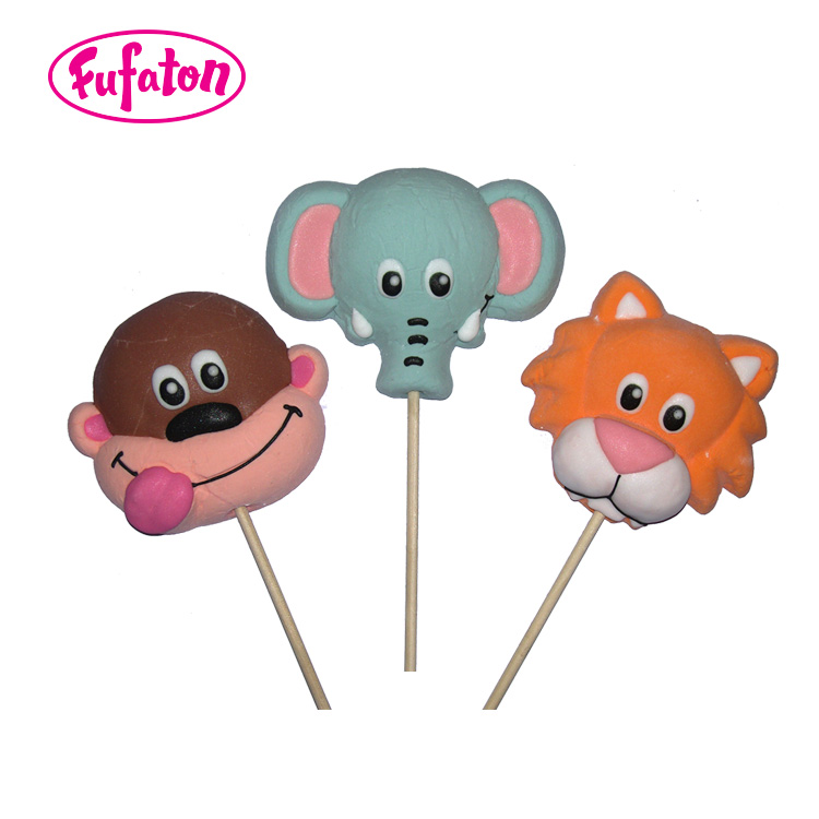 45g Wildlife & Safari Marshmallow Lollipop