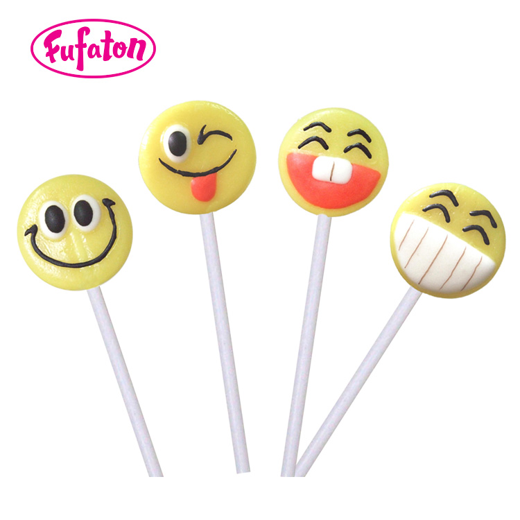 Smile Face Emots Candy Lollipops