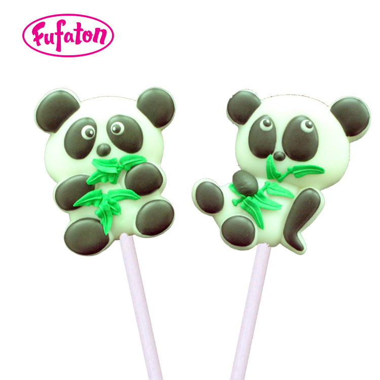 Chinese Style Panda Shaped Lollipop Candy Wholesale Supplier
