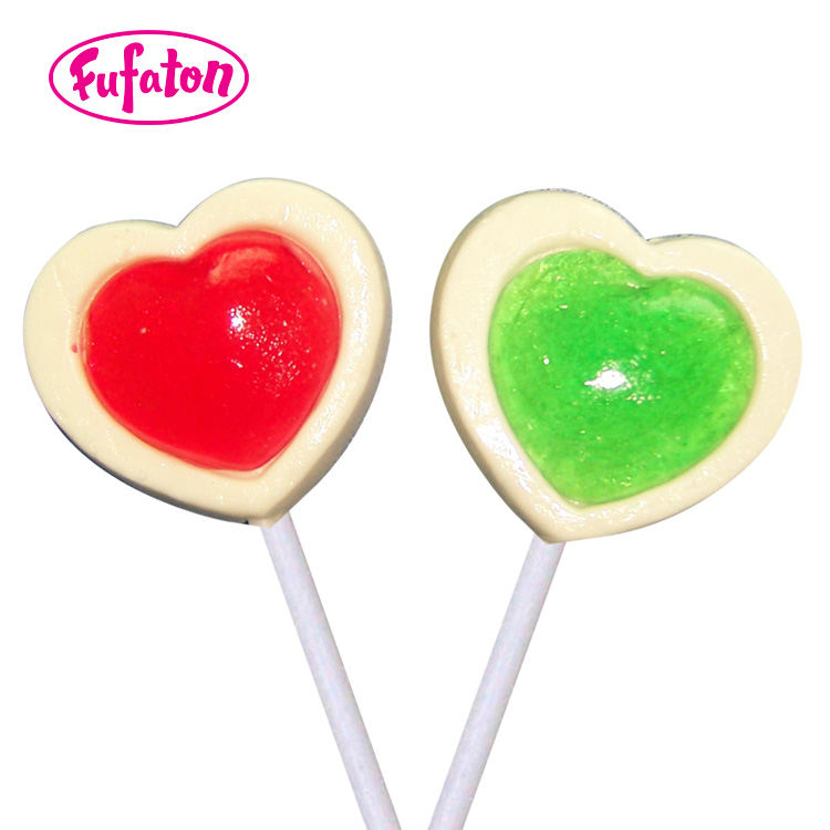 Wholesale Heart Shaped Lollipop Candy