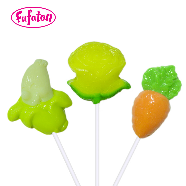 Fruit Vegetable Shaped lollipop candy
