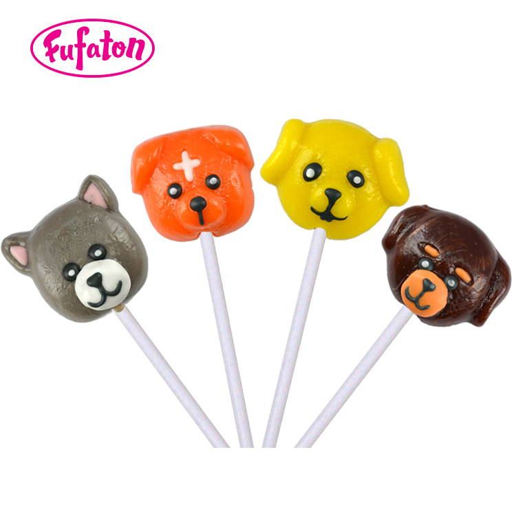 Puppy Shaped Lollipop Candy for Children