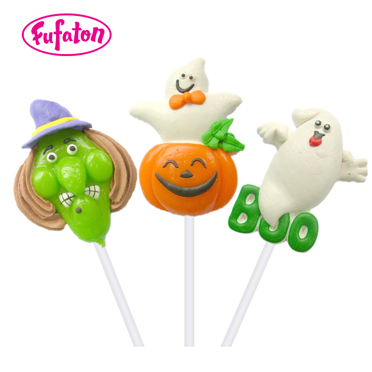 Funny Decorated Halloween Candy Lollipop