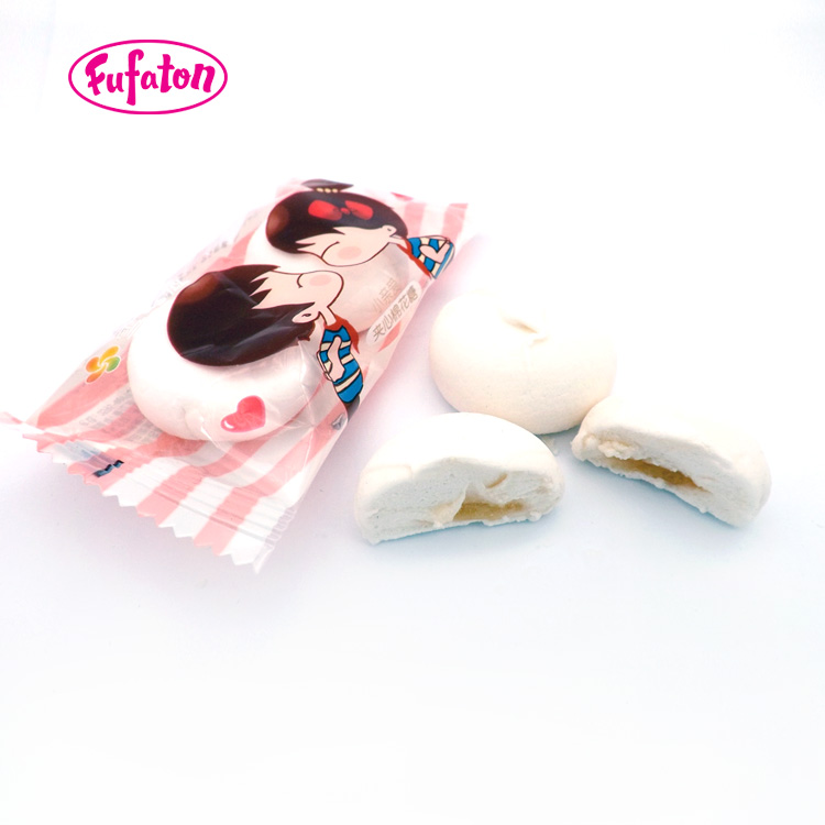 Filled Bun Shaped Marshmallows