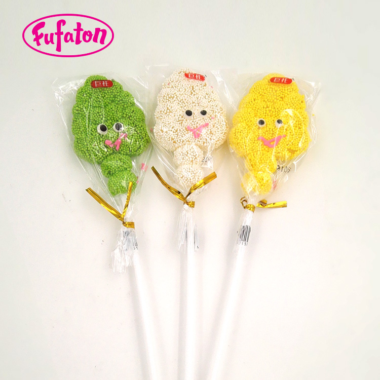 Pearl Coated Jelly Candy Lollipop on Long Sticks | Wholesale Supplier