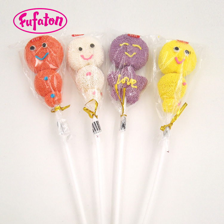 Pearl Coated Jelly Candy Lollipop on Long Sticks | Wholesale Supplier