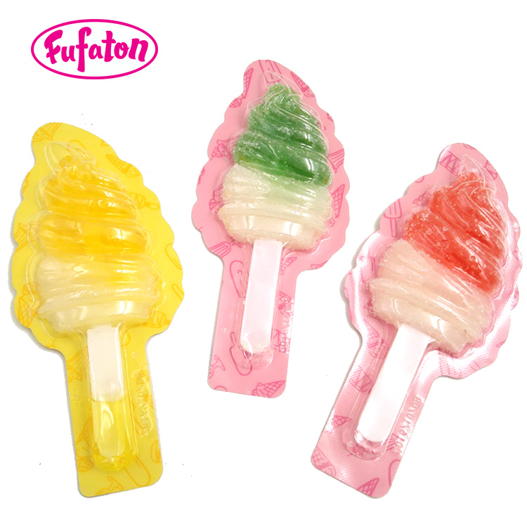 25g Jelly Ice Cream candy lollipop