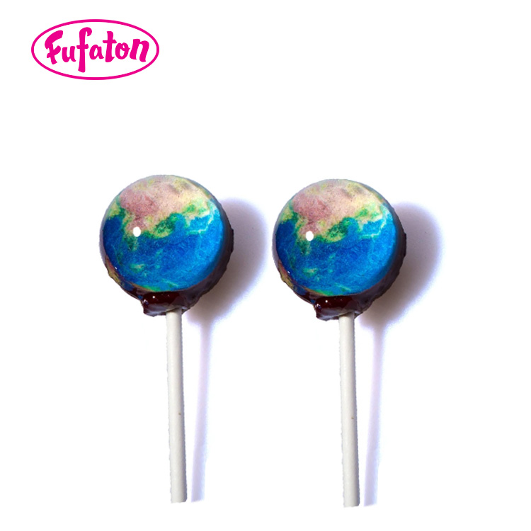 Sugar-Free Planet Lollipops