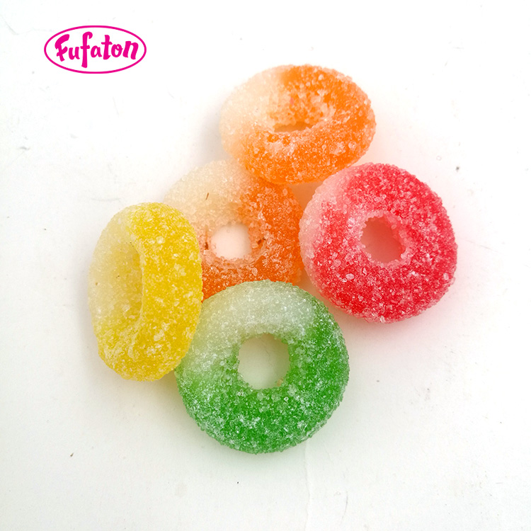 Doughnut shaped Gummy Candy