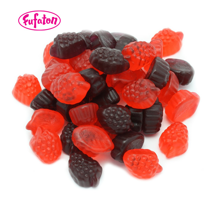 Fruit shaped gummy candy