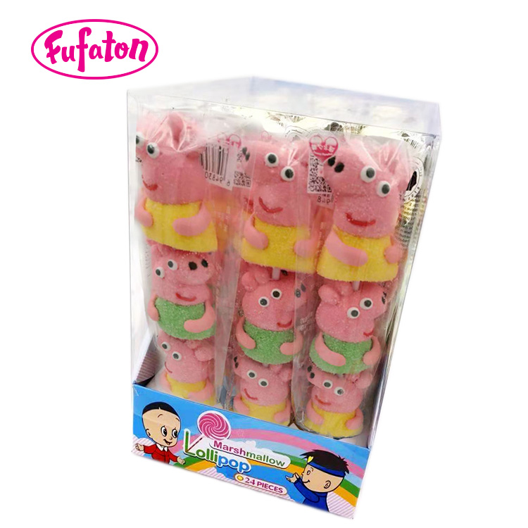 Peppa Marshmallow Kebab lollipops candy