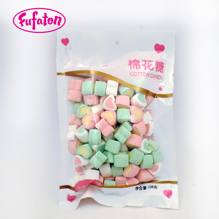 Mini Heart shaped marshmallows for Wholesale