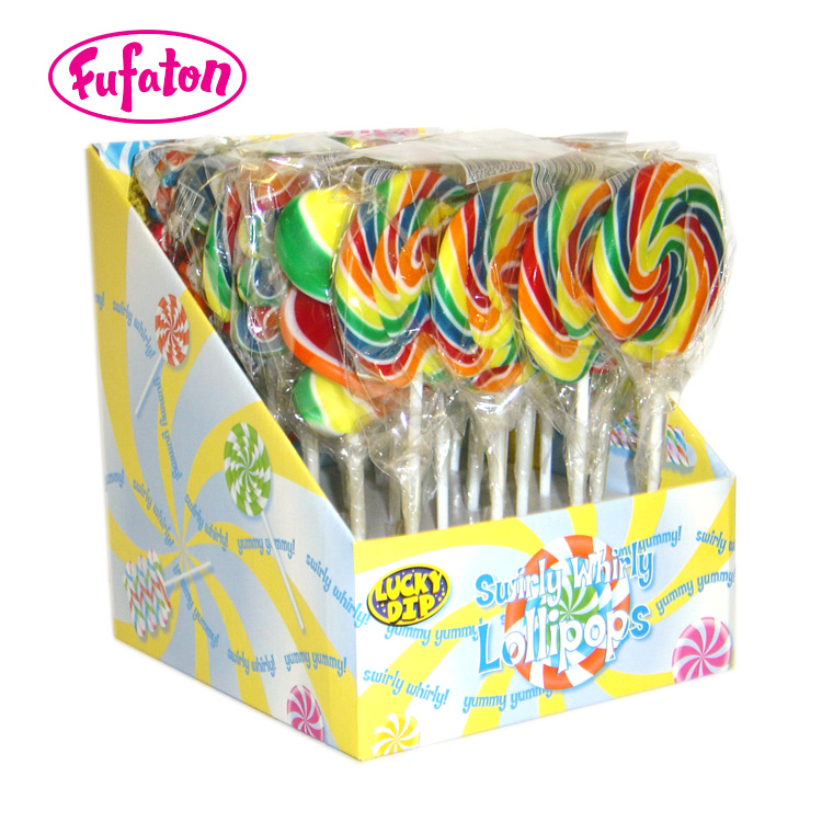 50g Swirl Lollipop