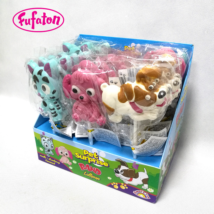 Pet shaped Candy Lollipops for Children