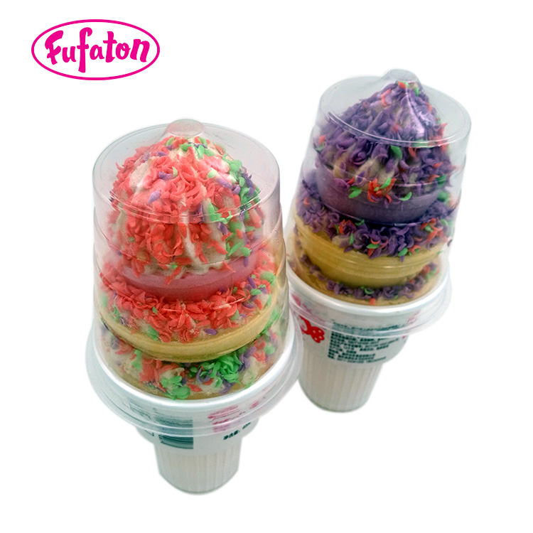 Big Marshmallow Ice Cream Cone from candy factory