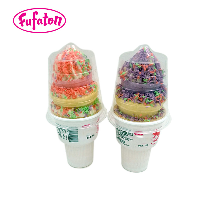 Big Marshmallow Ice Cream Cone from candy factory