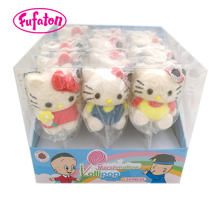 Hello Kitty Marshmallow Lollipop Candy Wholesale
