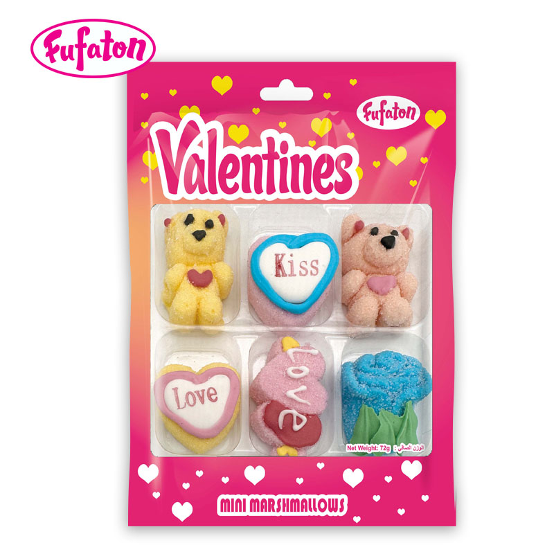 6pk Marshmallow Characters Candy Bag