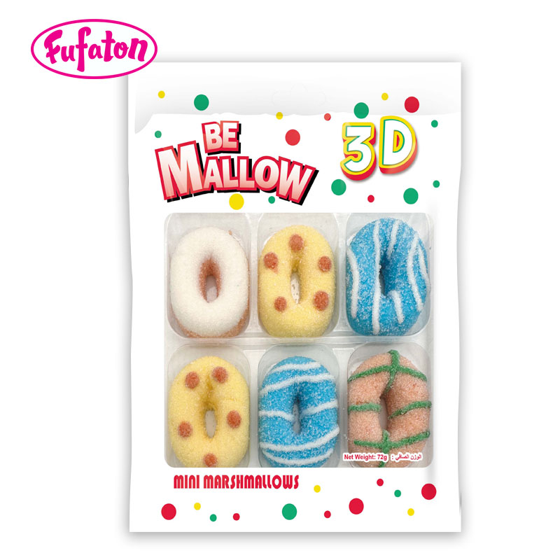 6pk Marshmallow Characters Candy Bag | Assorted Character Marshmallow Manufacturer & Supplier