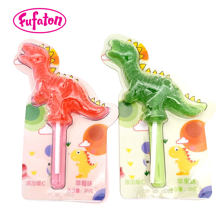 Dinosaur Shaped Jelly Lollipops