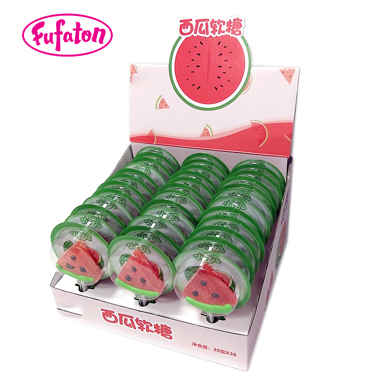 Watermelon fruit Slice Jelly Lollipops