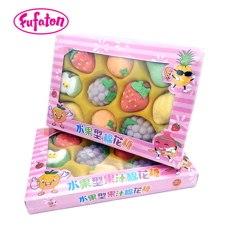 Mini Decorated Fruit Marshmallows | Colorful Marshmallow Candy Manufacturer & Wholesale Supplier