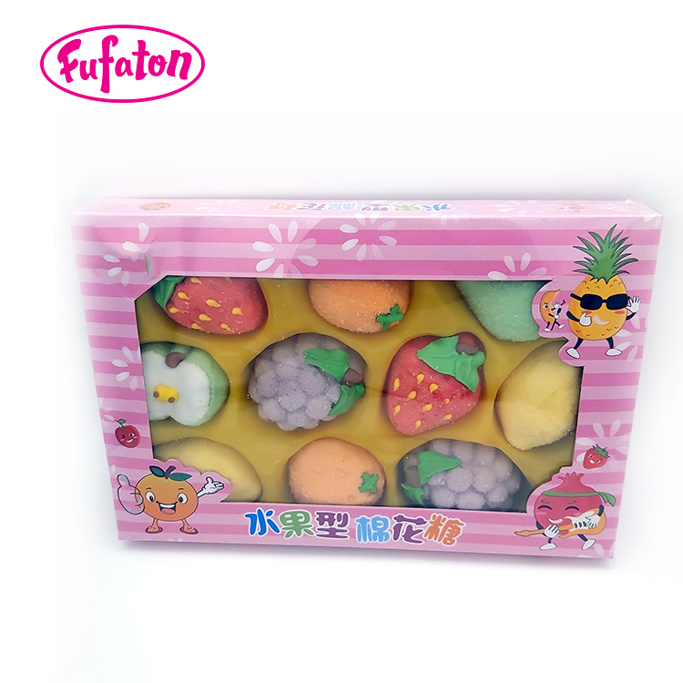 Mini Decorated Fruit Marshmallows | Colorful Marshmallow Candy Manufacturer & Wholesale Supplier