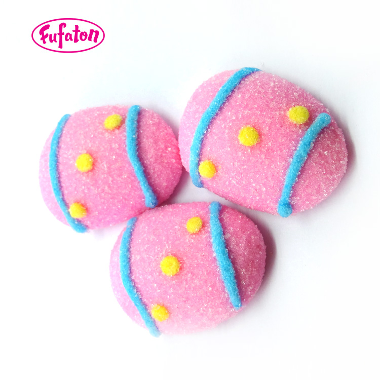 Mallow Eggs for cake decoration