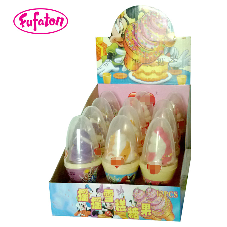 Rotating Cone shaped Ice Cream Lollipop Candy