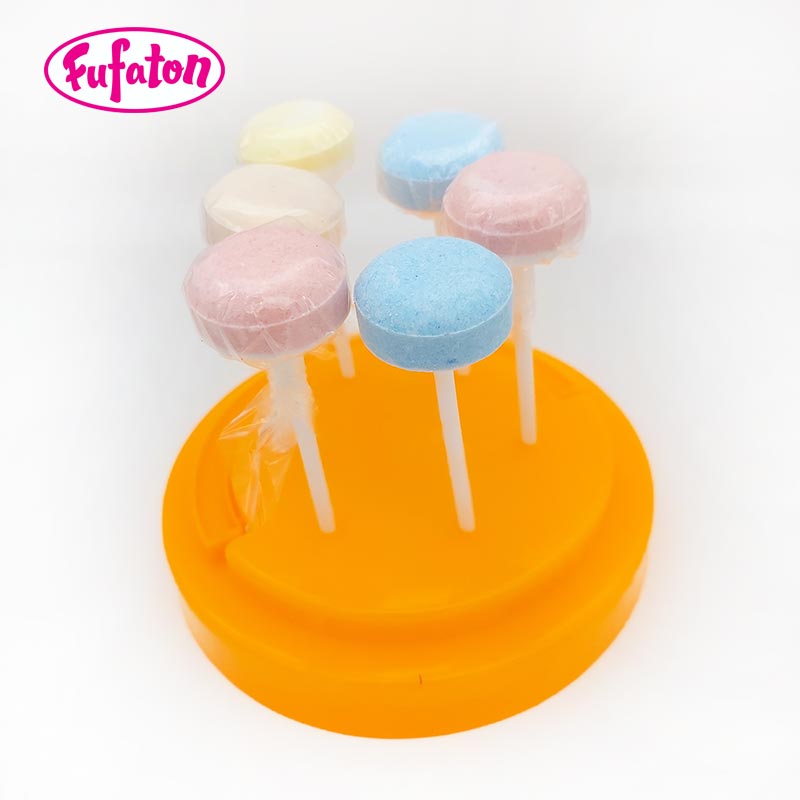 Hot Selling Kosher certified fruit flavored Pressed Dextrose Candy Lollipop