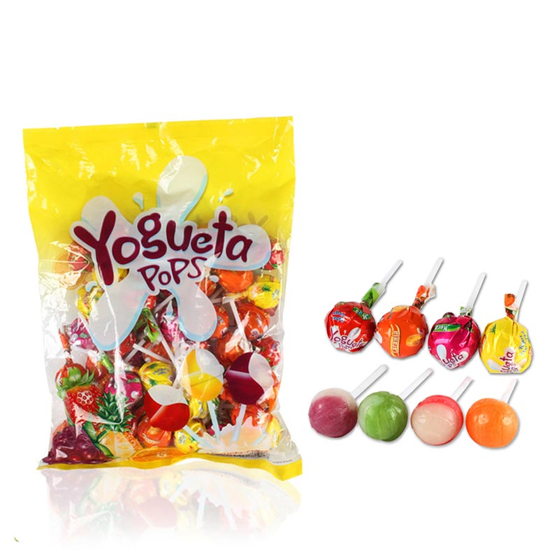 Bubble Gum Filled Lollipops in Jar Wholesale | Candy Manufacturer