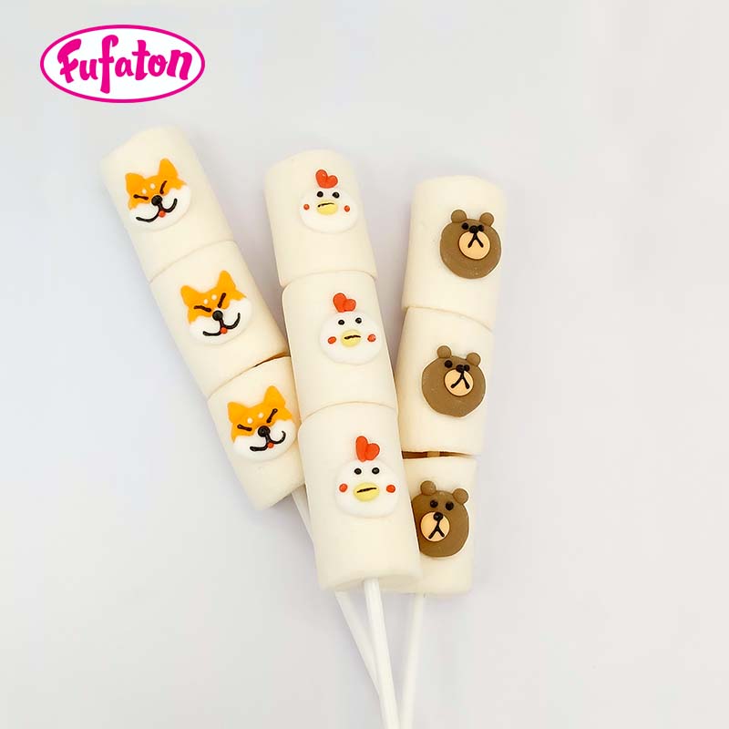 Decorated Mallow Kebab Lollipop Candy Wholesale | Marshmallow Candy Manufacturer