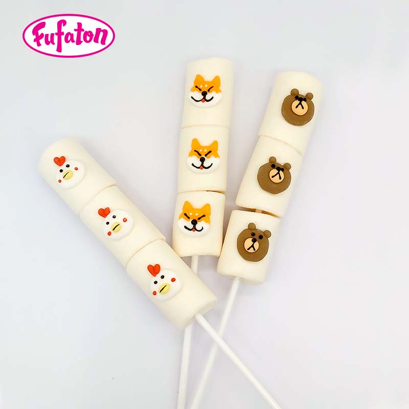 Decorated Mallow Kebab Lollipop Candy Wholesale | Marshmallow Candy Manufacturer