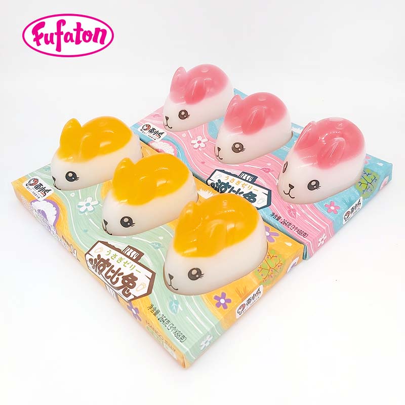 Rabbit Shaped Jelly Pudding Candy