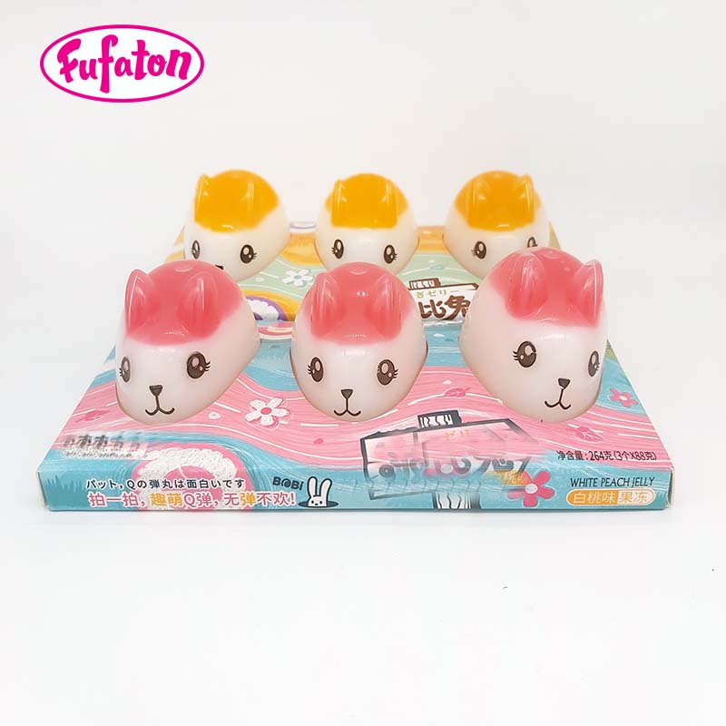 Rabbit Shaped Jelly Pudding Candy Wholesale | Fruit Jelly Cup Manufacturer