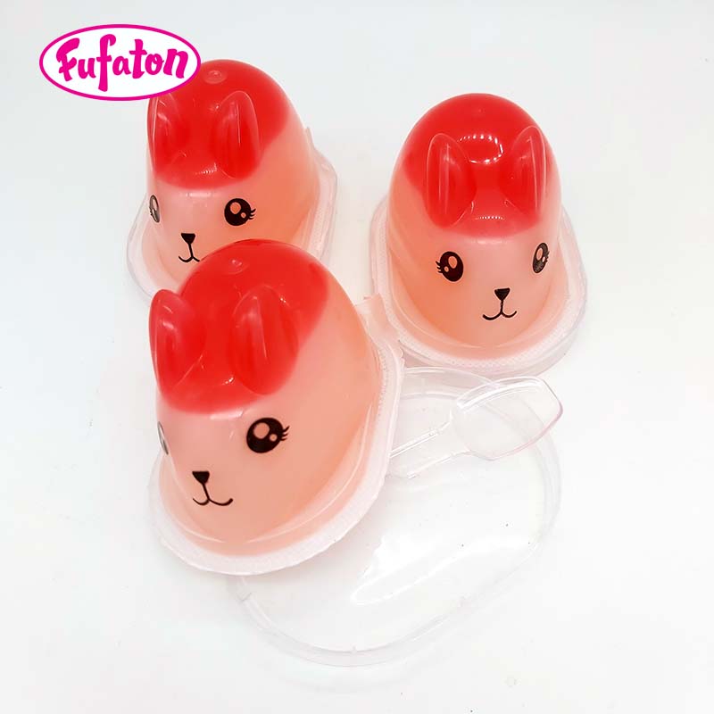 Rabbit Shaped Jelly Pudding Candy Wholesale | Fruit Jelly Cup Manufacturer