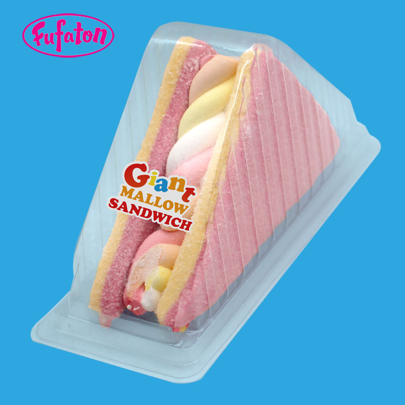 65g Fruit Flavored Giant Marshmallow Sandwich Candy | OEM Marshmallow Manufacturer & Supplier