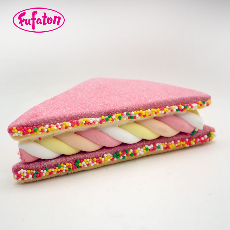 65g Fruit Flavored Giant Marshmallow Sandwich Candy | OEM Marshmallow Manufacturer & Supplier