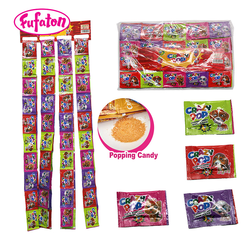 Fruit Flavored Magic Popping Candy Wholesale | Novelty Candy Manufacturer