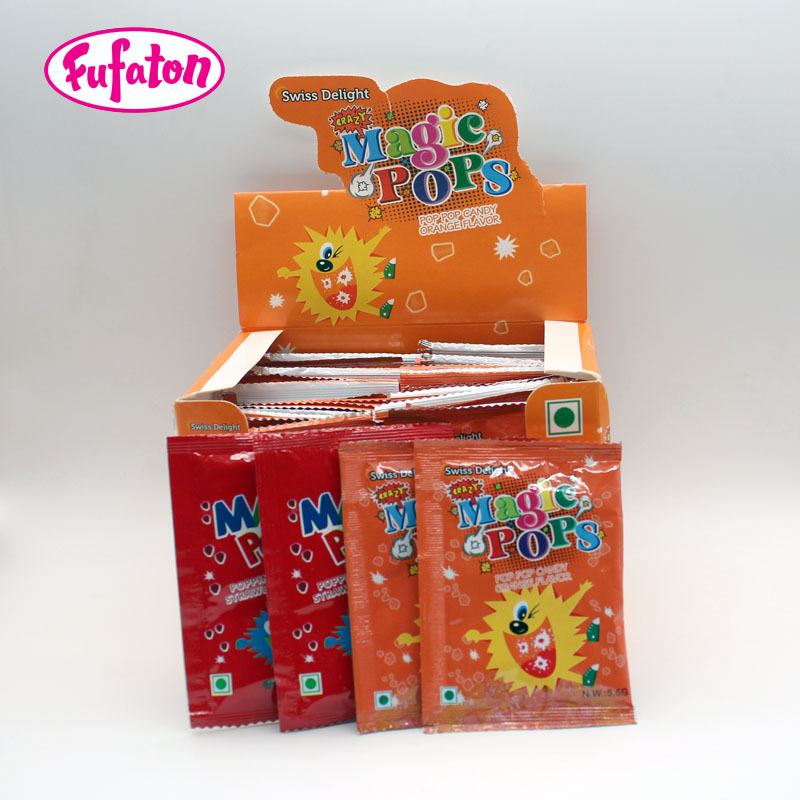 Fruit Flavored Magic Popping Candy Wholesale | Novelty Candy Manufacturer